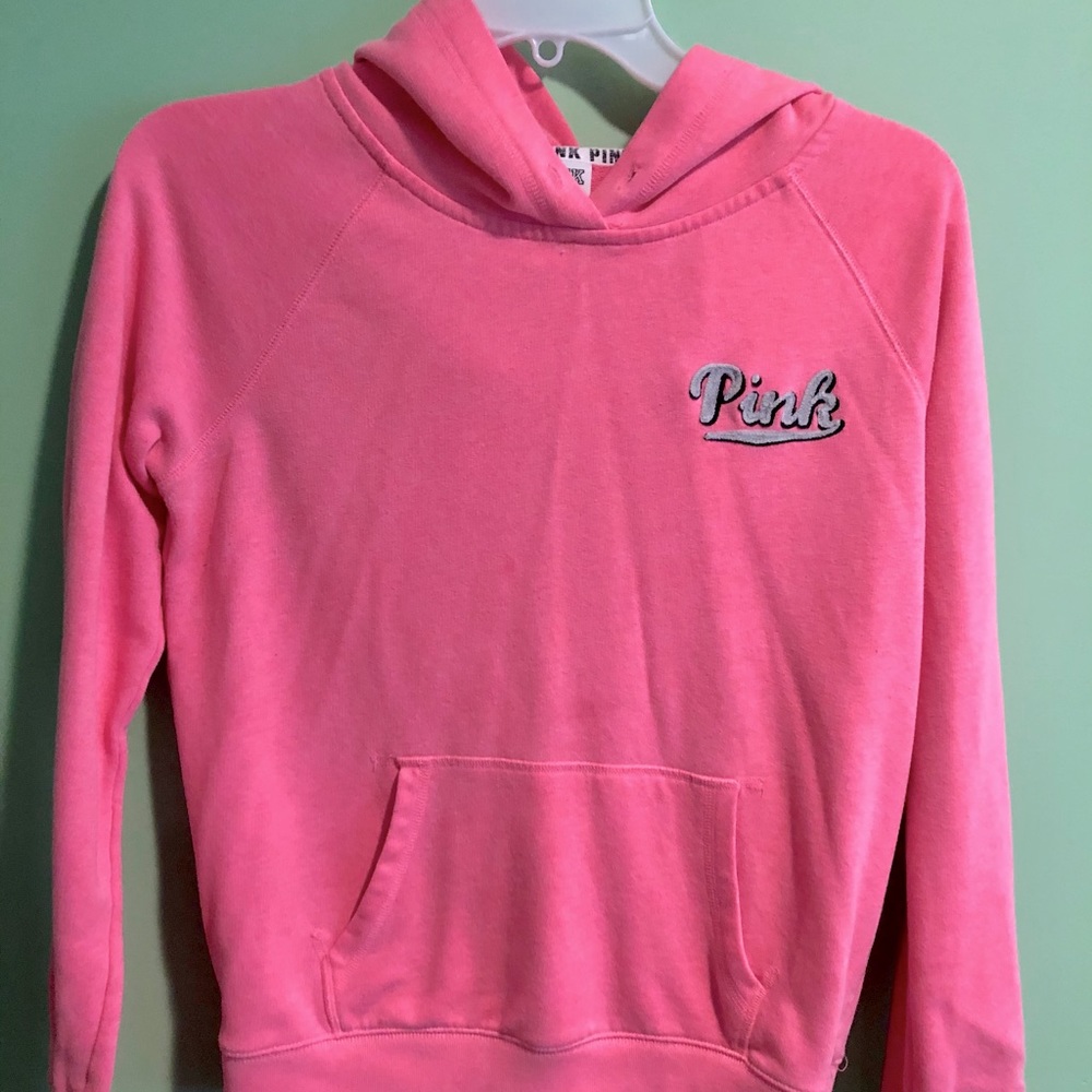 Pink light hoodie